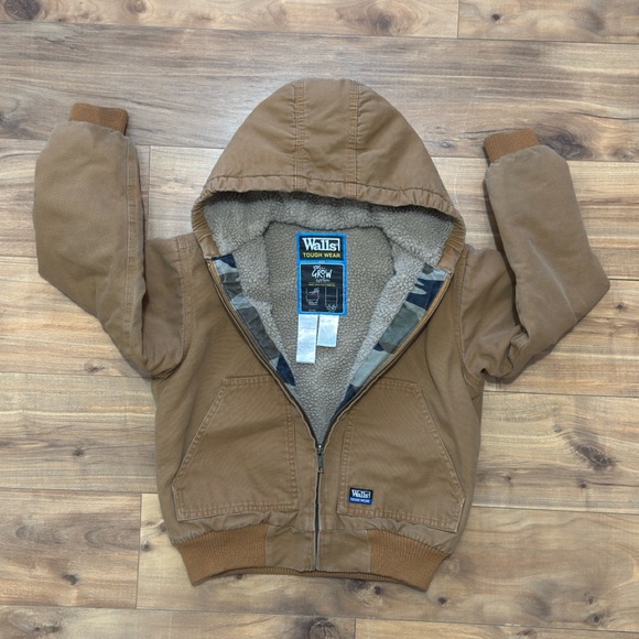 Walls Tough Wear Kids Winter Jacket Size 8-10 - Picture 10 of 14